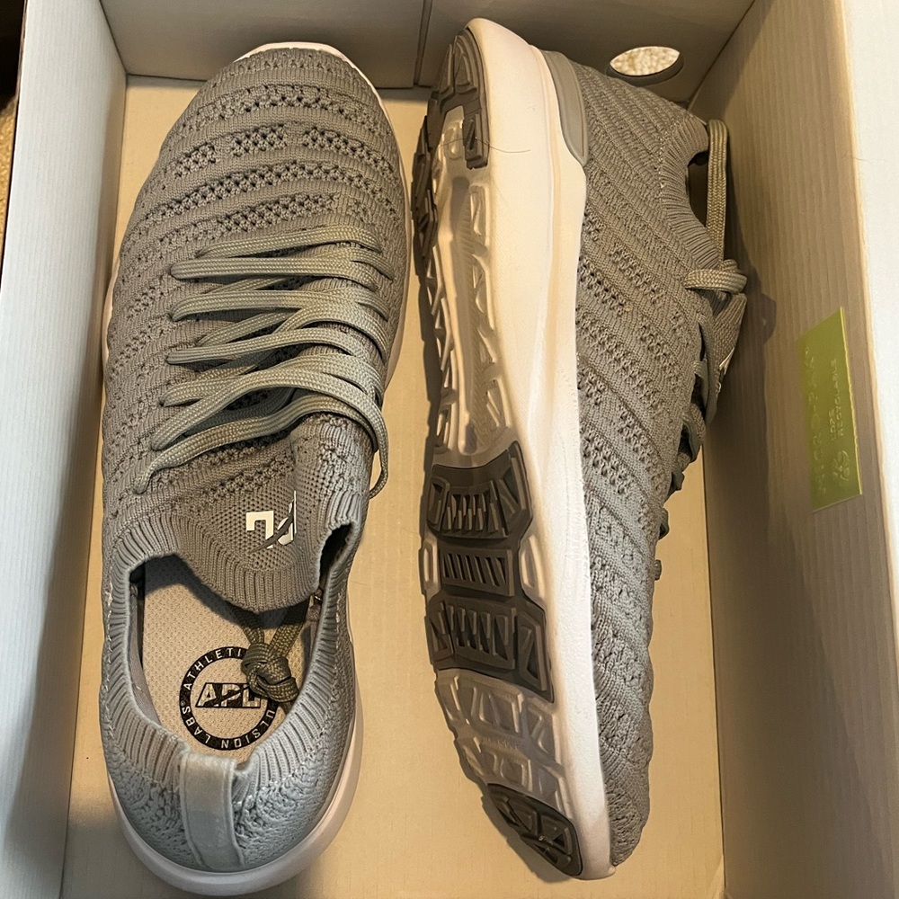 NEW NEVER WORN- Navy APL sneakers